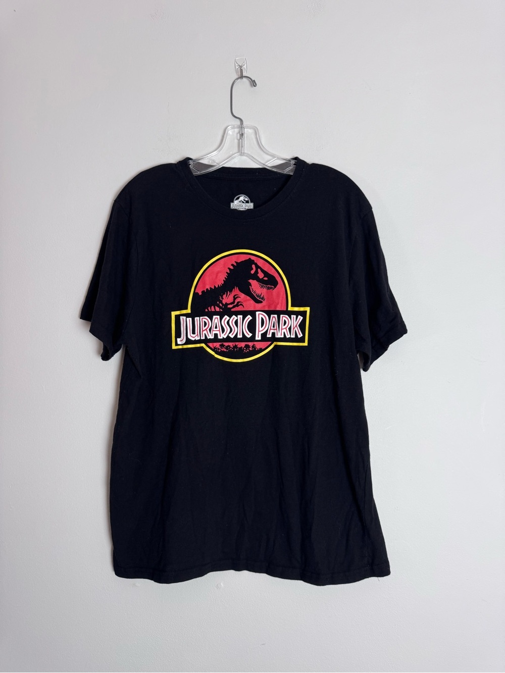 Jurassic Park Black Graphic Tee M